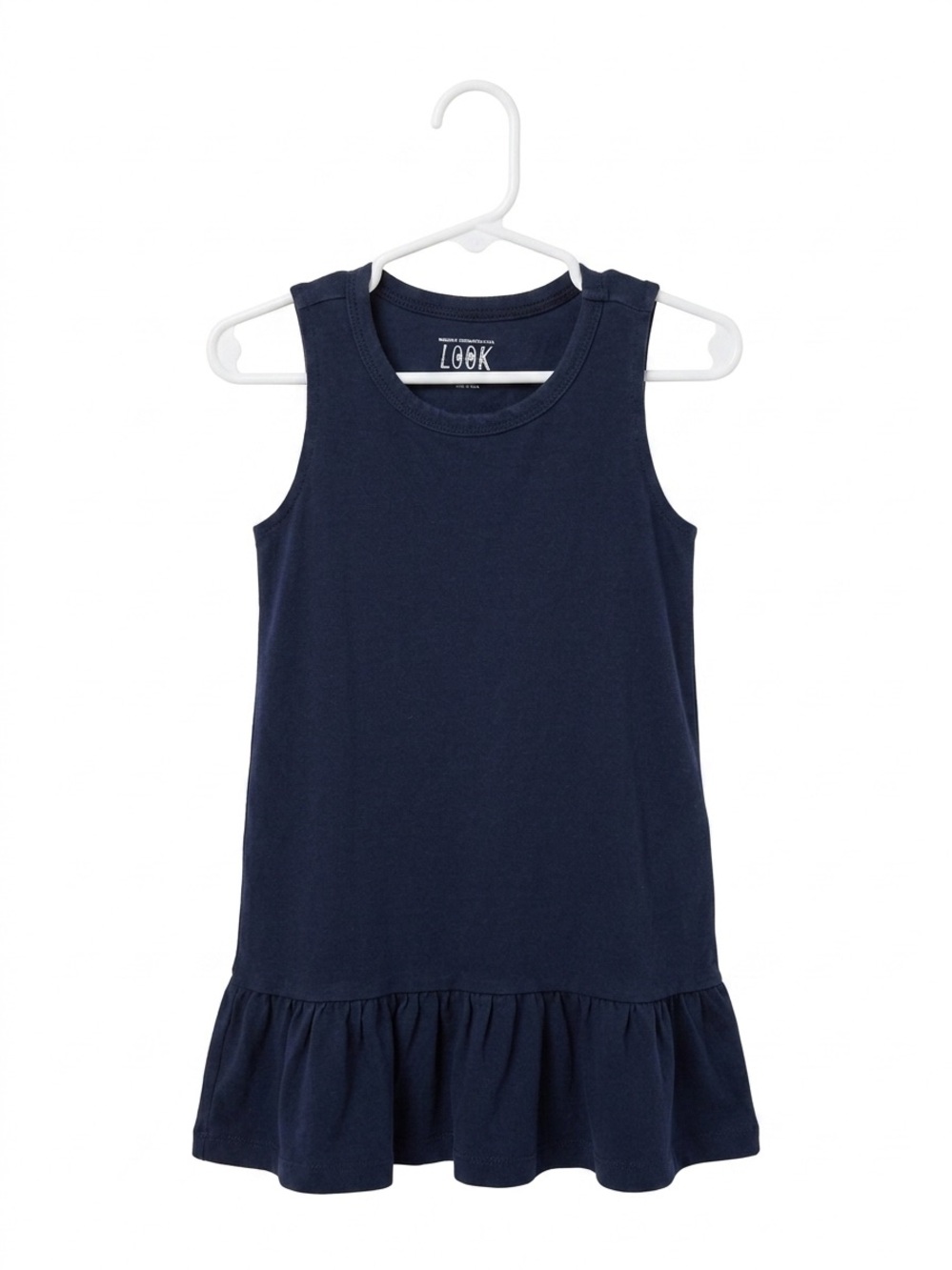 Girl’s Navy “Crewcuts Look” Dress (Size XS 4/5)